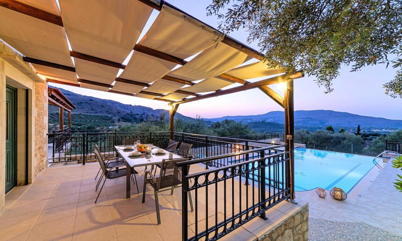 Villa Stelios Private Pool Georgioupoli Exteriér fotografie