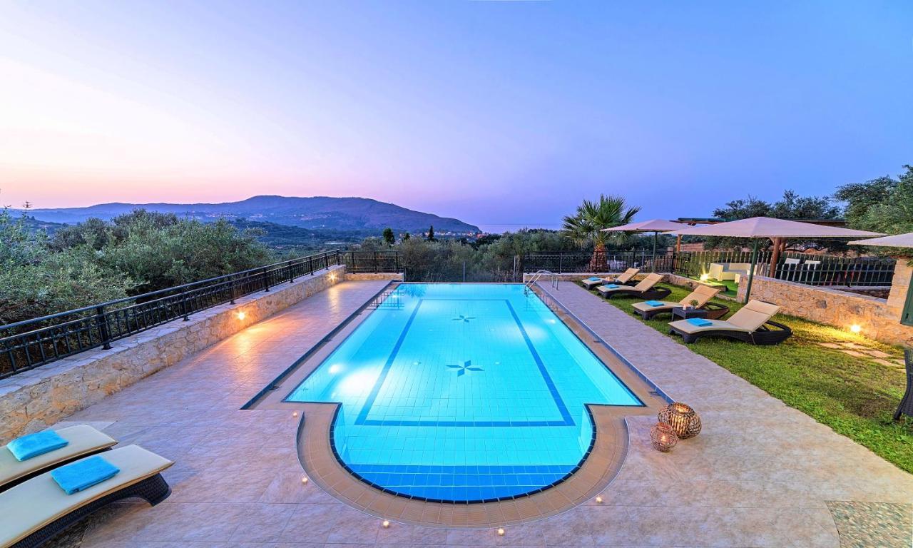 Villa Stelios Private Pool Georgioupoli Exteriér fotografie