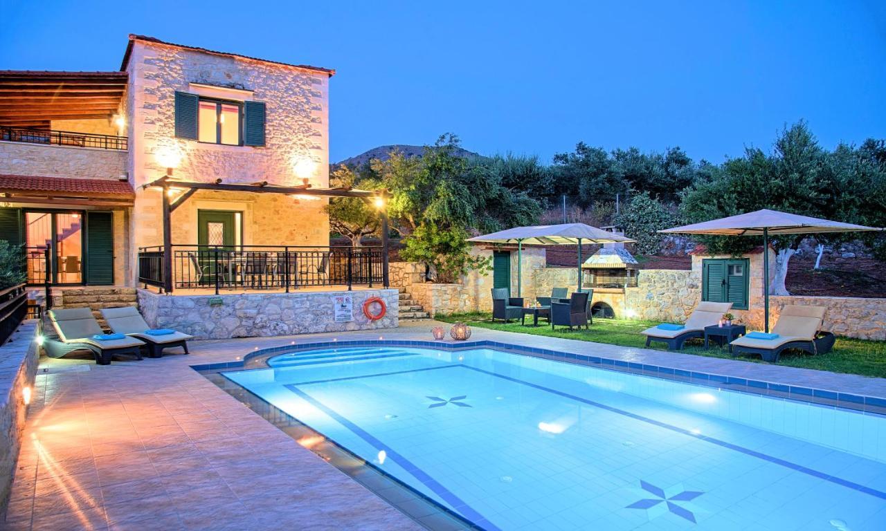Villa Stelios Private Pool Georgioupoli Exteriér fotografie