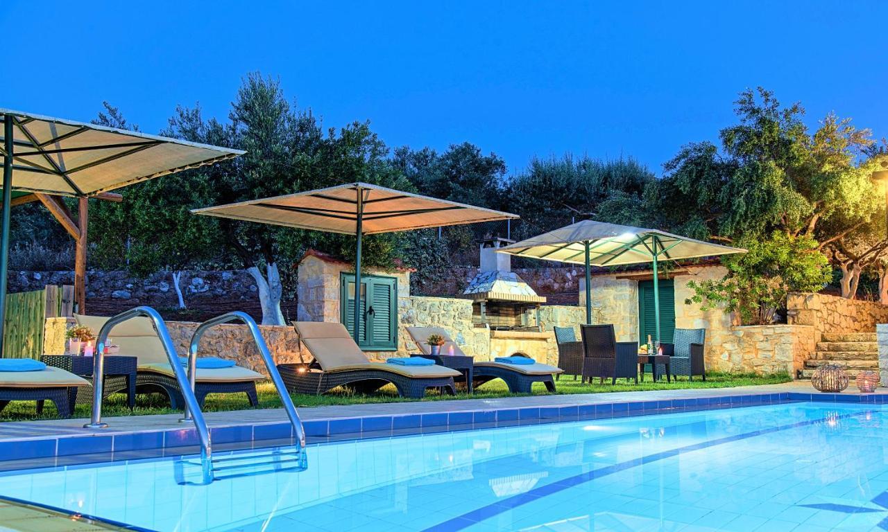 Villa Stelios Private Pool Georgioupoli Exteriér fotografie
