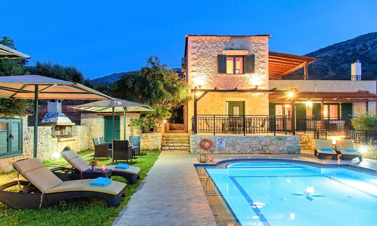 Villa Stelios Private Pool Georgioupoli Exteriér fotografie