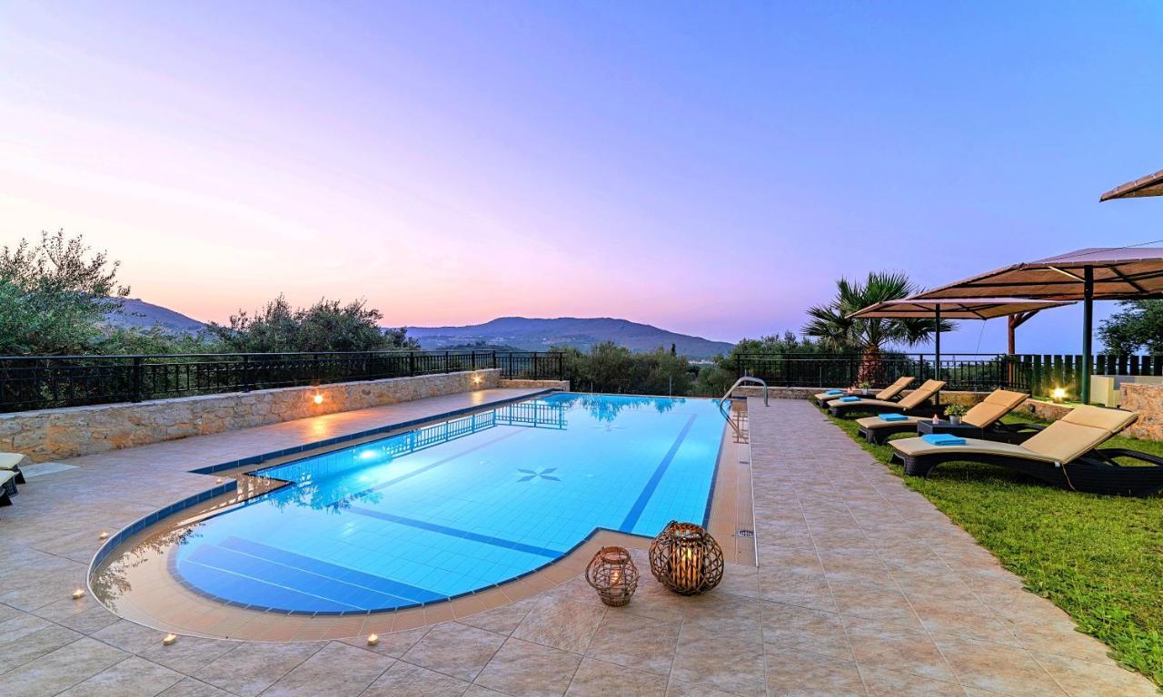 Villa Stelios Private Pool Georgioupoli Exteriér fotografie